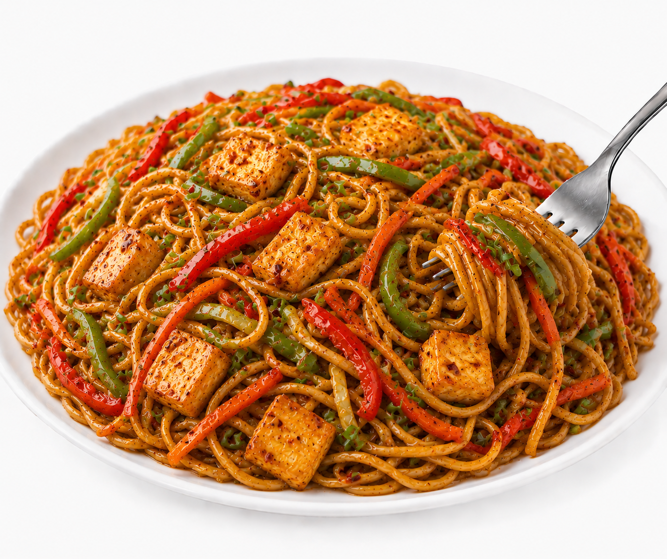 Chilli Paneer Noodles