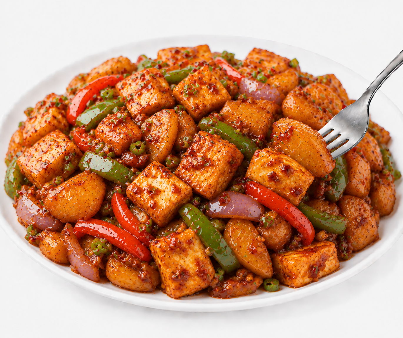 Chilli Paneer Potato
